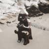 A snow -covered Iceland statue in the Photography Lushfoil sim.