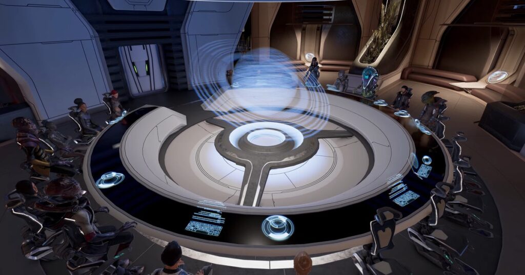 X4: The platform, space sim that allows you to bring Empire to War, will allow you to talk to everything in its next update.