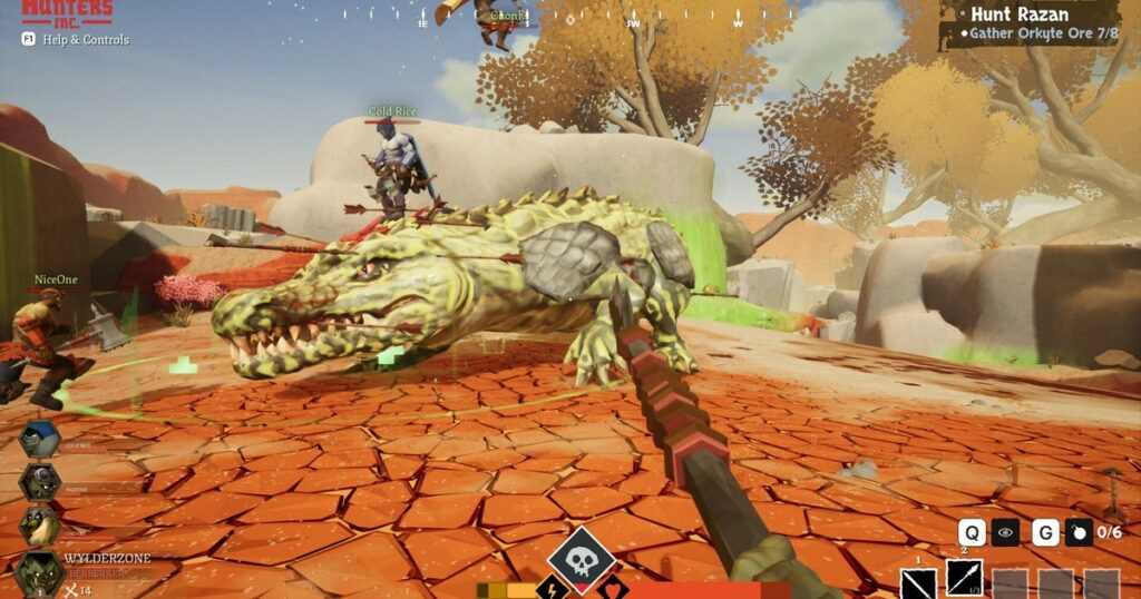 It's time to play Monster Hunter again, but now you are a orc