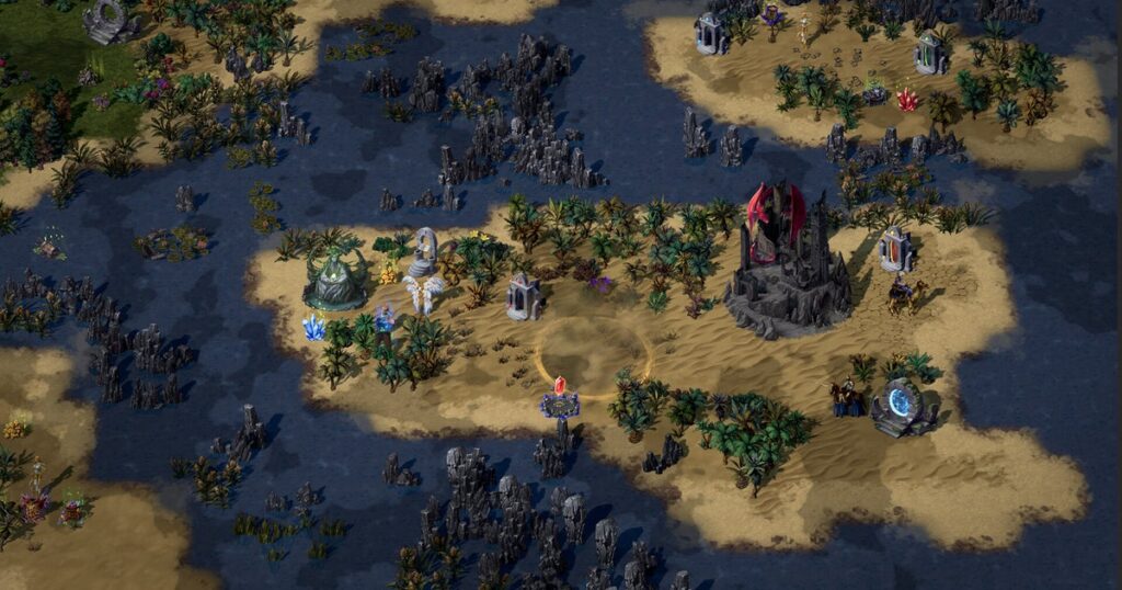 Stormbinder is a temporary strategy inspired by Sight & Magic's heroes