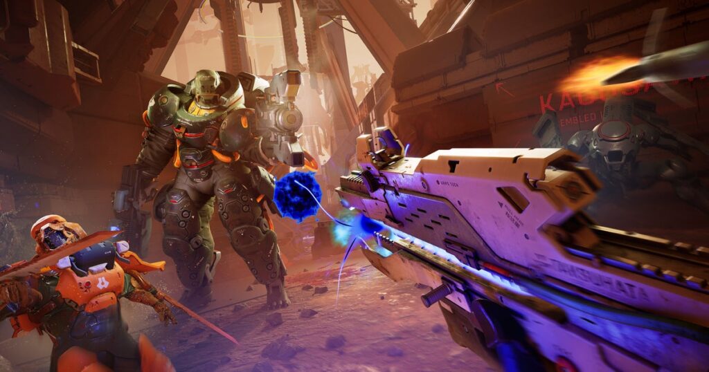 Boomer Parkour Metal Eden has a free demo right now, and you can even win some dosh plays if you are fast enough