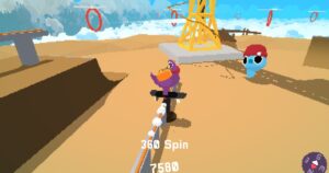 A short walking fan may like to make friends with this pigeon