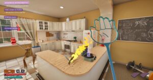 The mosquito gang defeated four people who played blood insects against a person who just wanted to make dishes
