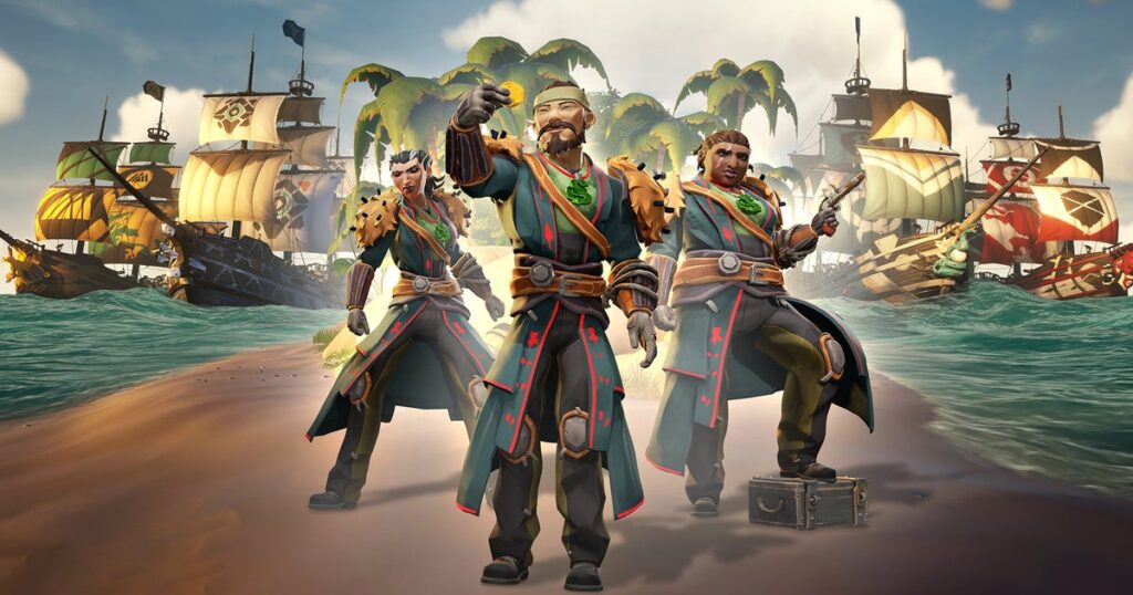 The sea of ​​thieves overcame the destiny does not make sense, but here it is anyway