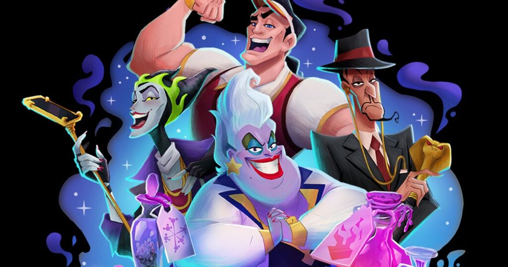 Suddenly, this is a game that you mix Potions for Disney Villains