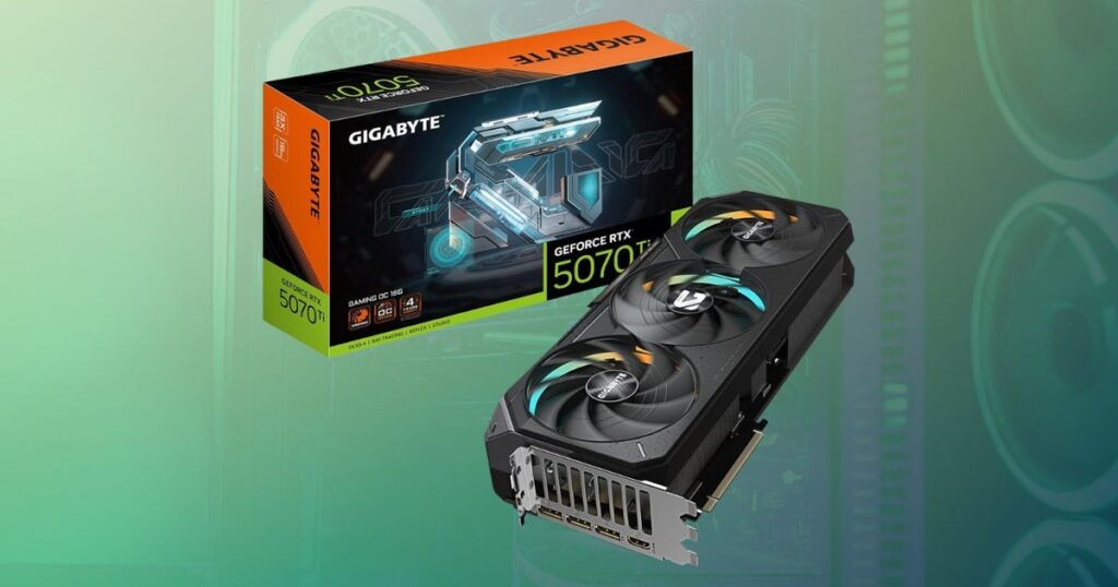 NVIDIA GeForce RTX 5070 Ti has returned in the warehouse for MSRP in Amazon