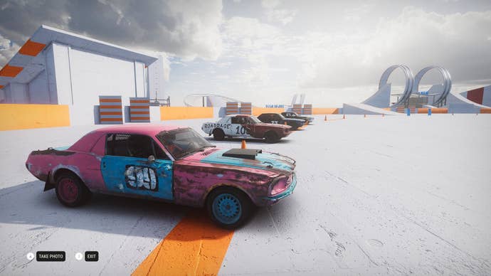 Cars in line 