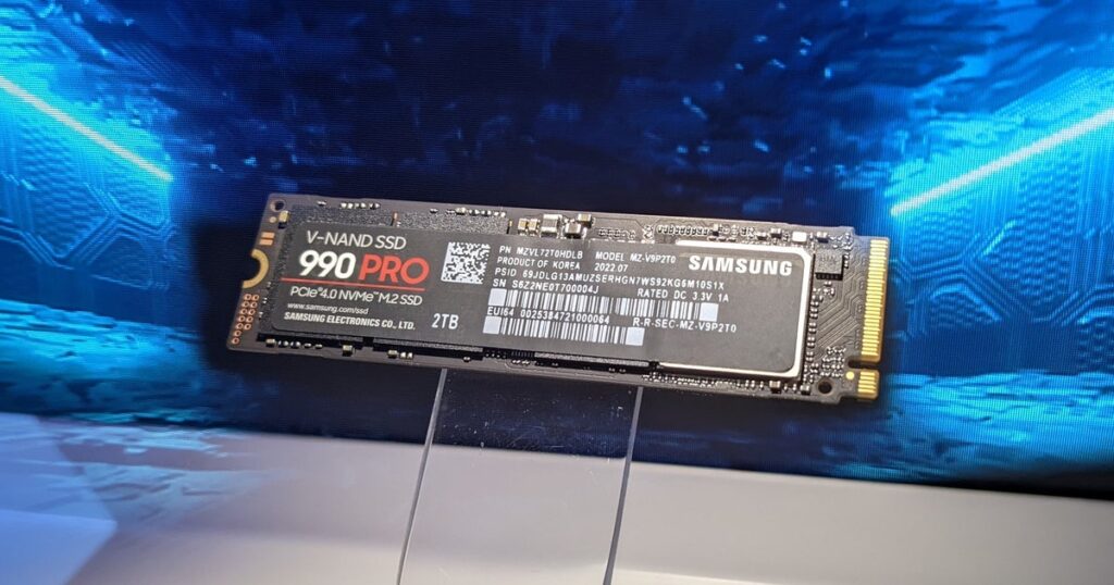 Samsung 990 Pro, top gaming SSD