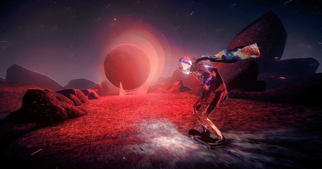Skating story, skating game for those who want to fight the moon, have a new introduction
