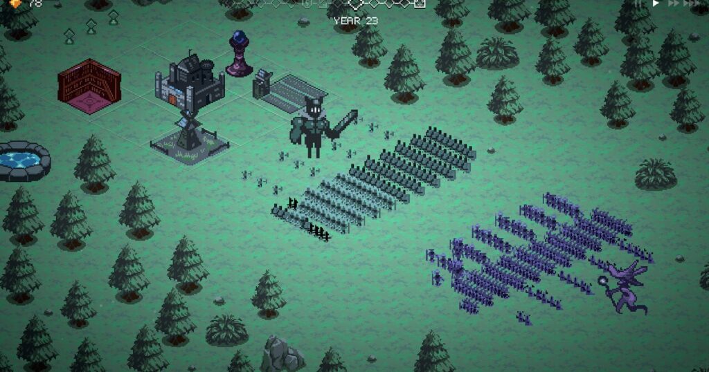 9 Kings is a Roguelike city builder is really just an excuse to launch people on everyone.