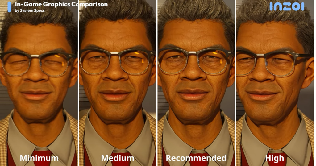 Inzoi's system specifications made me want to see this handsome sim killer running on a pocket computer