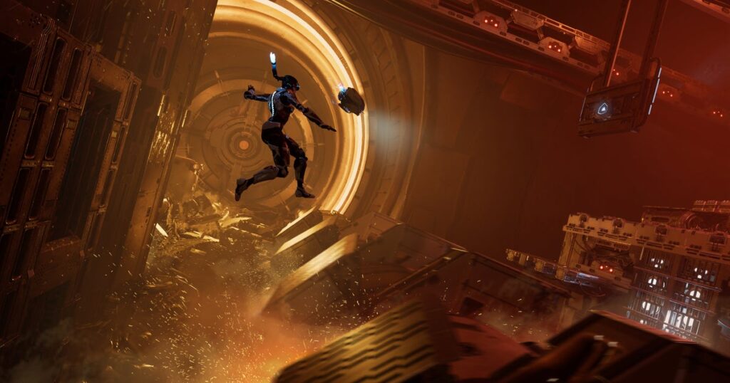 In steel seeds, you Parkour through a planet -sized machine - it came out in April, and this is a demo version