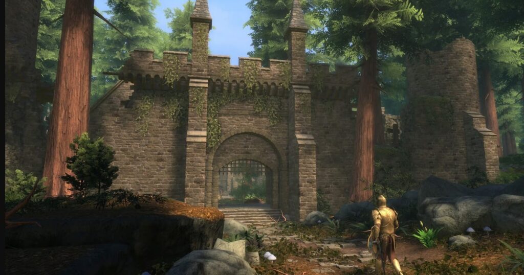 Elder Scrolls Oblivion-In-Skyrim Mod is still on the right track for the release in 2025