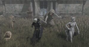 Bloodborne and Lies of P Player should check withering Realms, an action role -playing game with battle dolls and graveyards