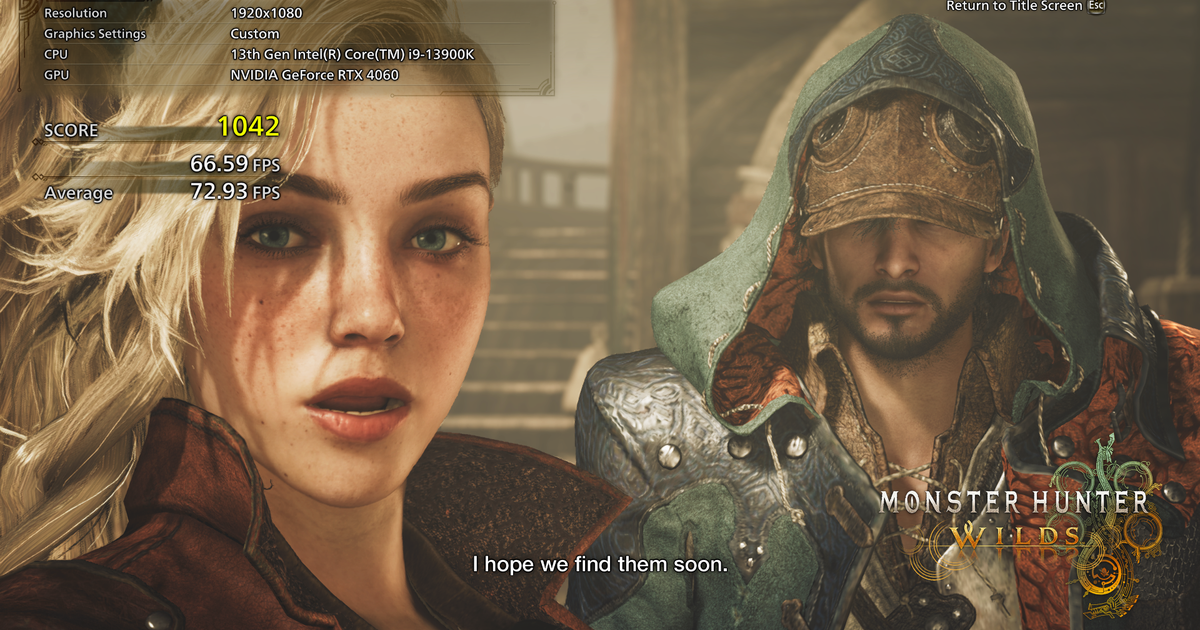 Monster Hunter Wilds brings hope with new PC requirements, then split it with a benchmarking tool.