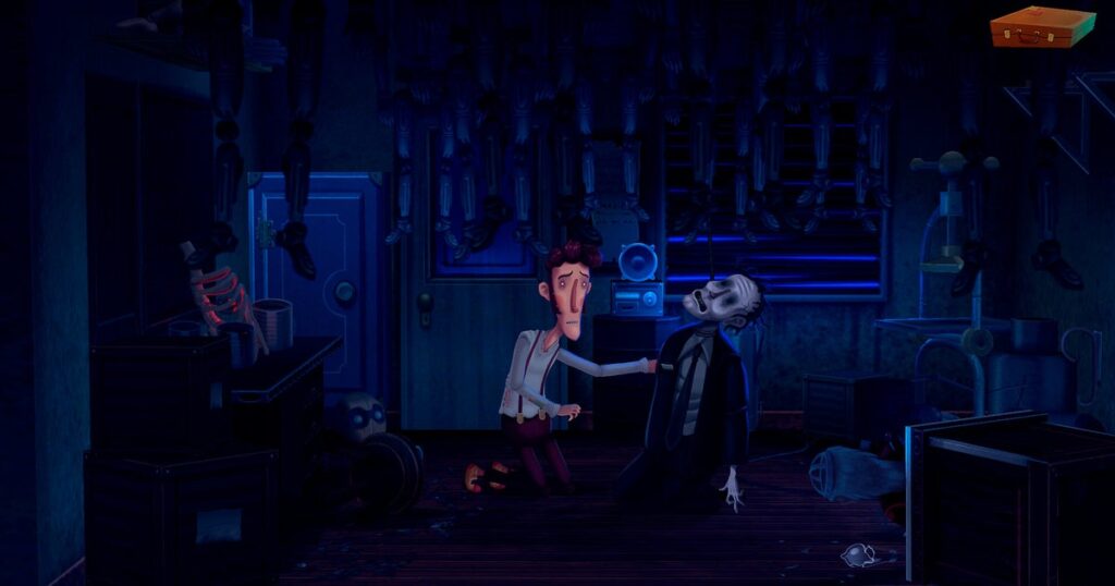 Slender Threads is an attractive point n 'click on horror with the charm of the old school, this week