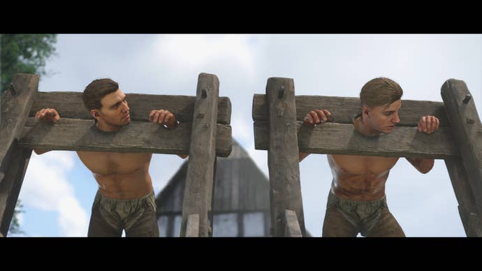 Henry and Hans Sulk in archives in a kingdom to Cutscene 2 Cutscene.