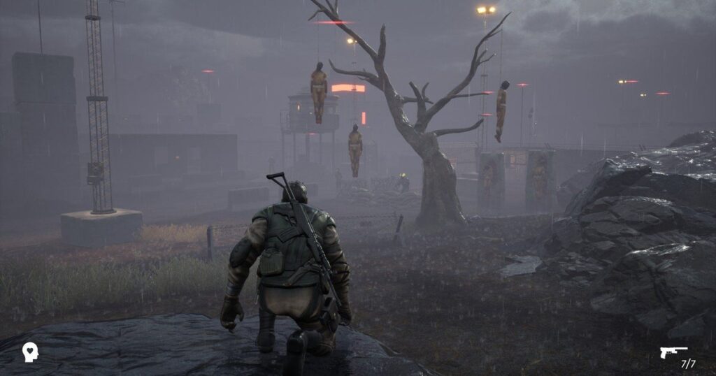 Because the surrender time is a stealthily filtered dirt, we are hiding in the darkness of Metal Gear Solid V