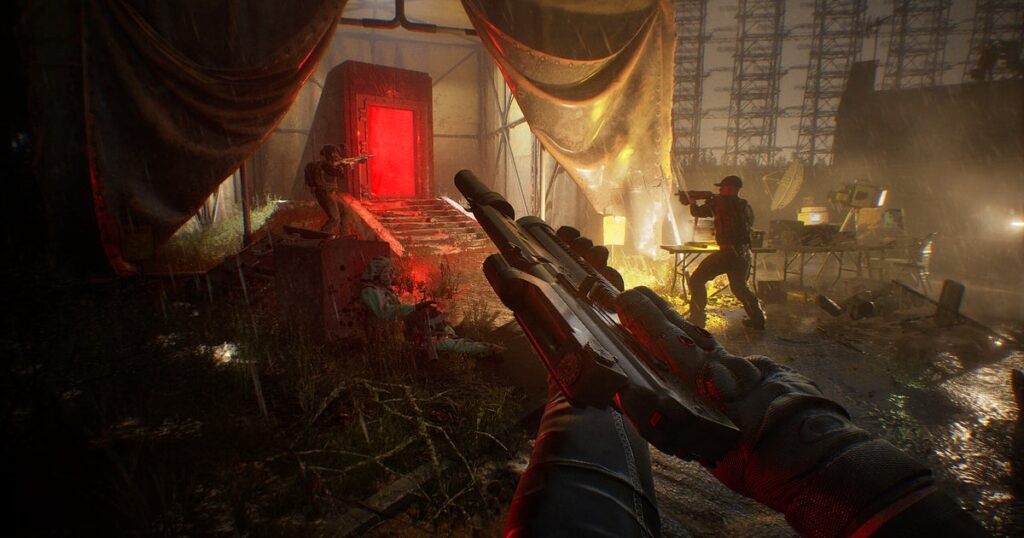 This is a demo for Phantom Line, mysterious military FP blending stalker with control