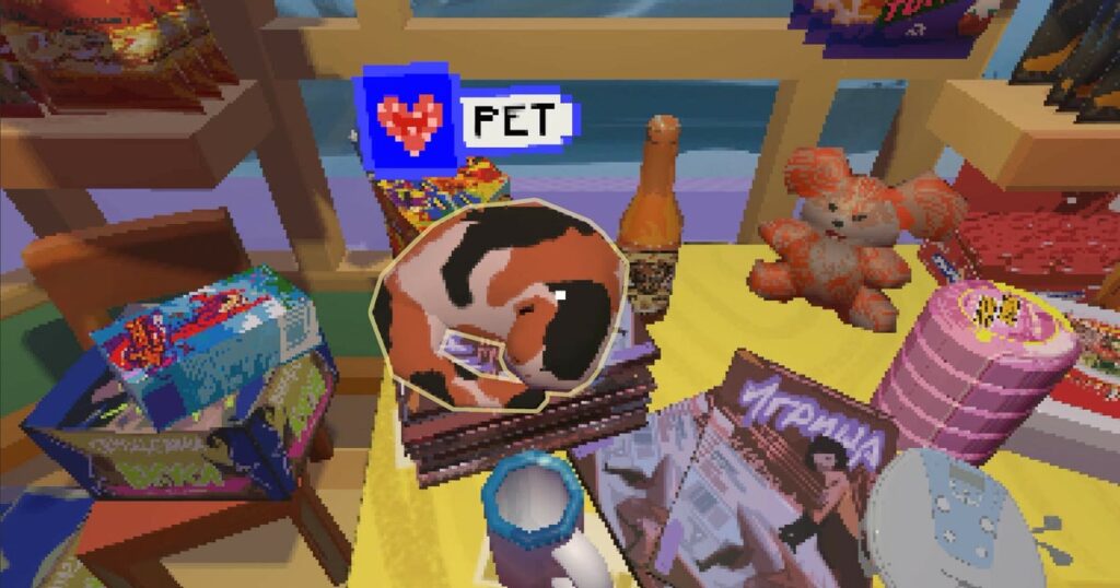 Play Pogs, due to criminals in Y2K convenience store