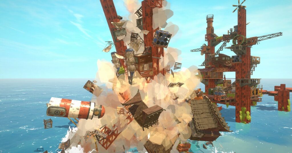 The types of mental illness make a city building with actual construction physics