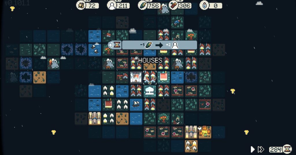 Dawnfolk is a happy city of Pixelart city that allows you to lift a kingdom for a few minutes