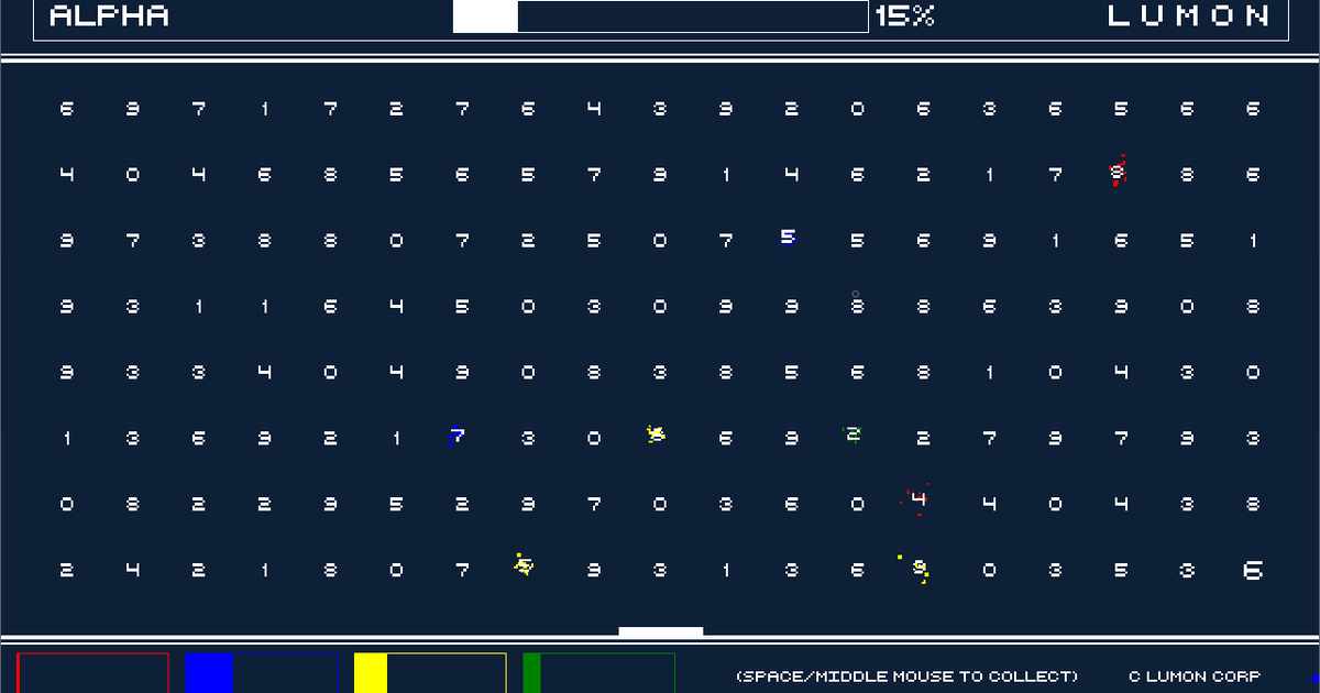 Determine the scary numbers in macrodata tweaking with this free inspiration game