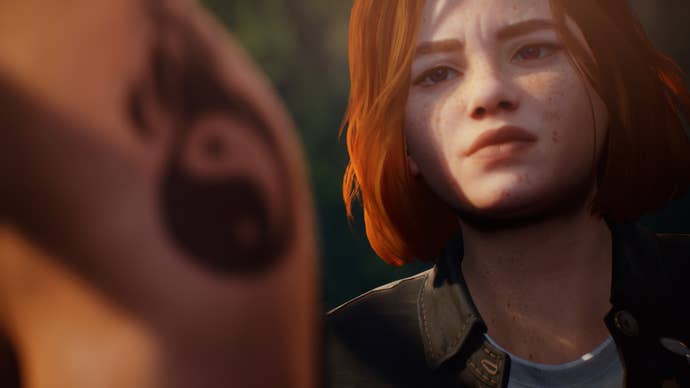 Swann looks sad in the lost file: Bloom & Rage.