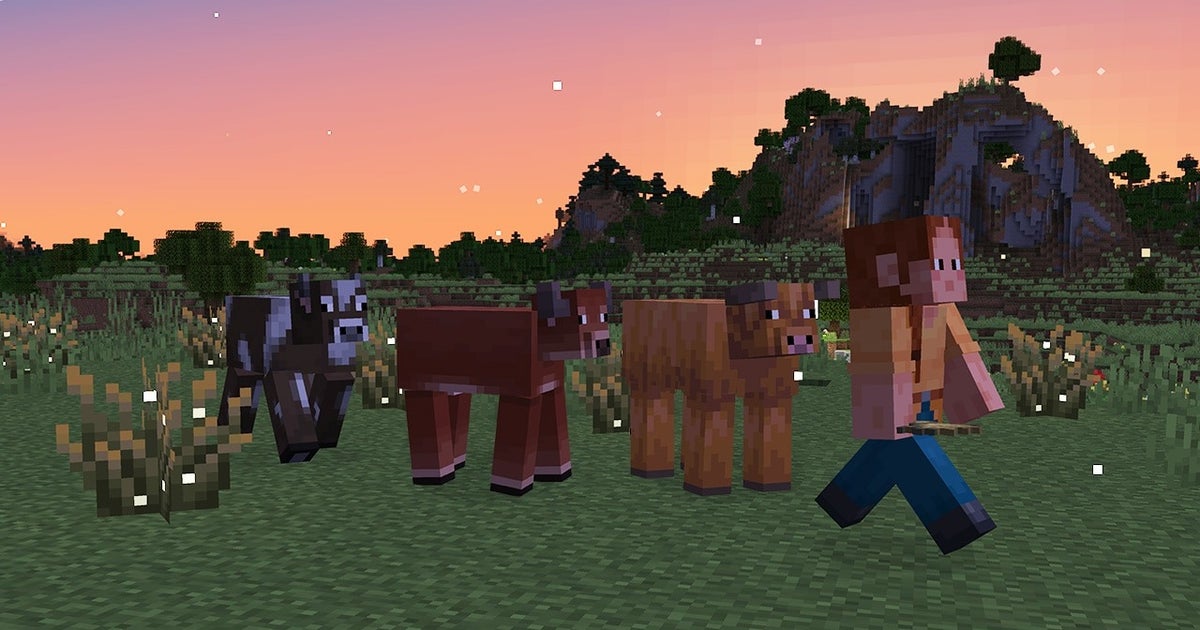 Minecraft currently has cold and warm cow variants to participate in beta