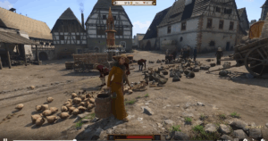 My new ASMR is watching Kingdom Come: Deliveryance 2 NPC harvesting a large pile of items that players are removed