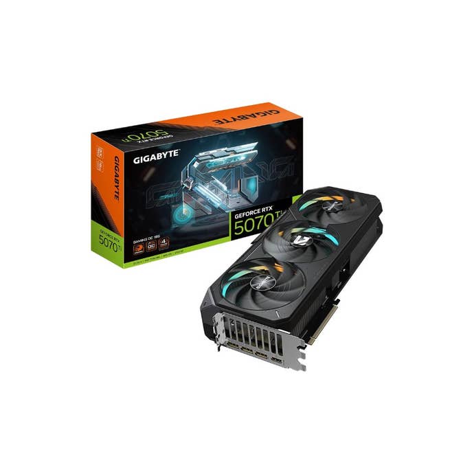GIGABYTE GeForce RTX 5070 Ti Gaming OC Card graphics