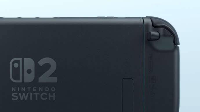 The left shoulder buttons on Nintendo Switch 2.