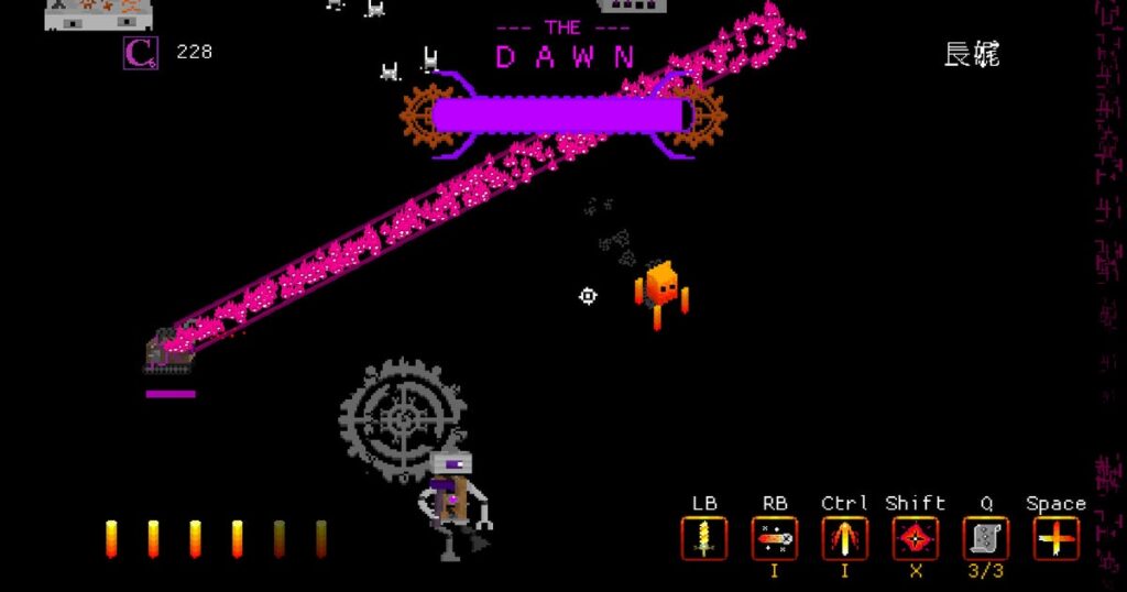 Nothing but this point except for a strange Metroidvania about exploring the gap