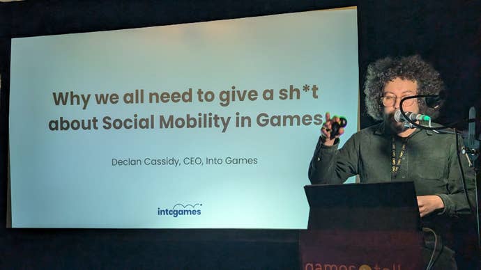 Into Into Into Games's Declan Cassidy will talk at live play.