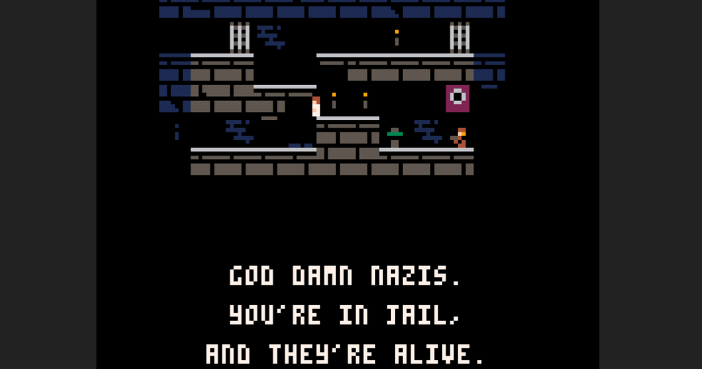 This is a free Lo-Fi Prince game with fascist bonus from the manufacturer Canabalt