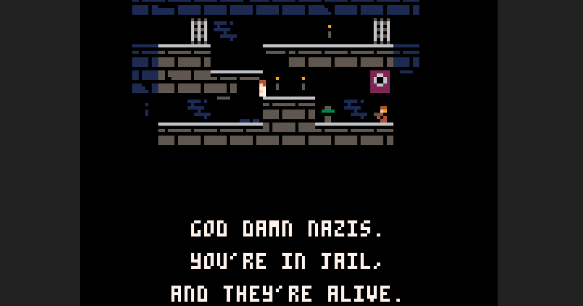 This is a free Lo-Fi Prince game with fascist bonus from the manufacturer Canabalt